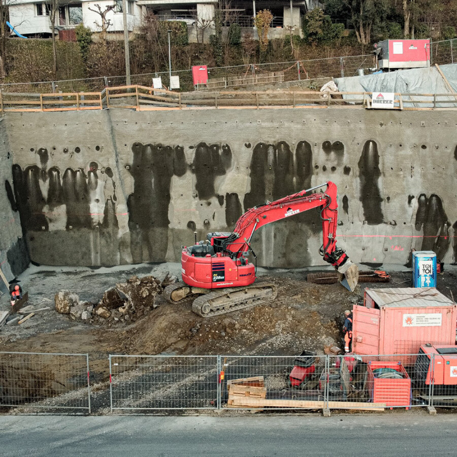 Melk Durrer Horw Baumeisterarbeiten Seestrasse 7 01