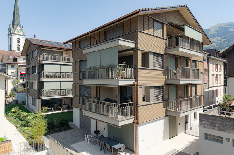 Melk Durrer Kerns Neubau MFH Roessligasse 11