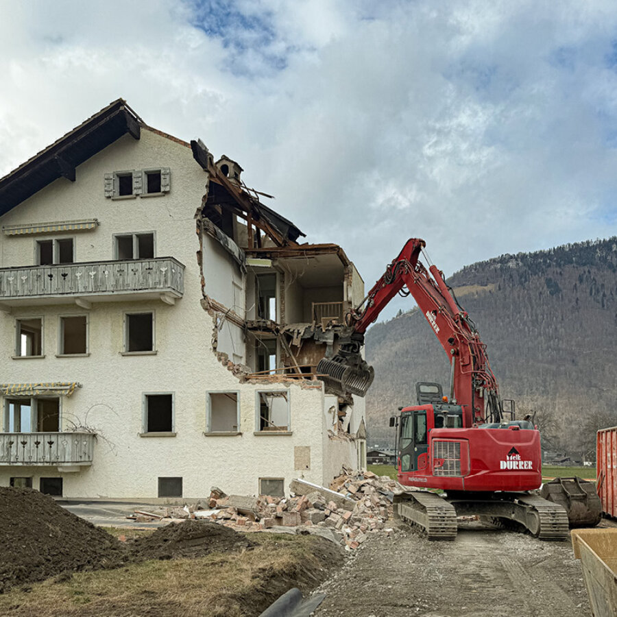 Melk Durrer Stans Rueckbau UNIA 01