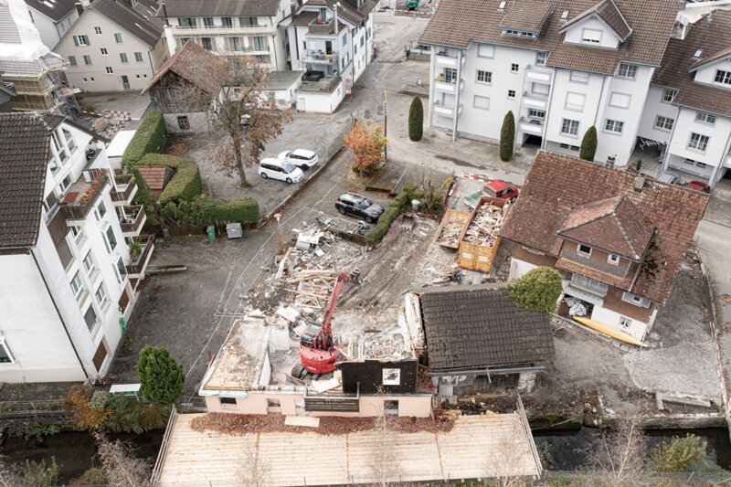 Melk Durrer Stansstad Ersatzbau MFH Engelgasse 3 06