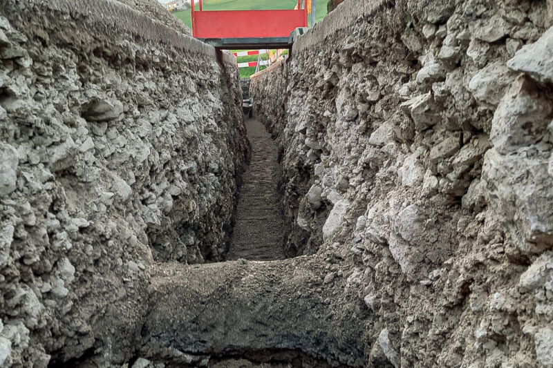 Melk Durrer Ennetmoos Ersatzbau Wasserleitung Gruobstrasse 01