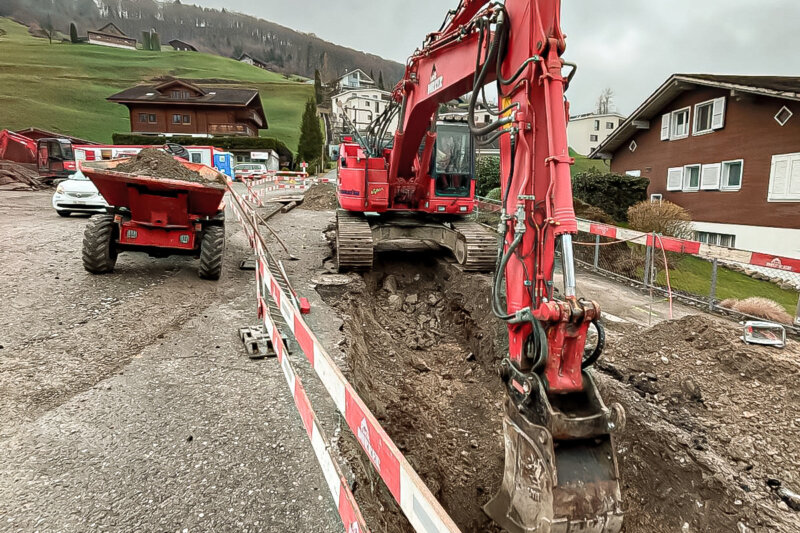 Melk Durrer Kerns Sanierung Erschliessungsstrasse Obermattli 03