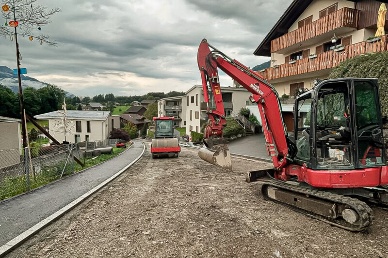 Melk Durrer Kerns Sanierung Erschliessungsstrasse Obermattli 06